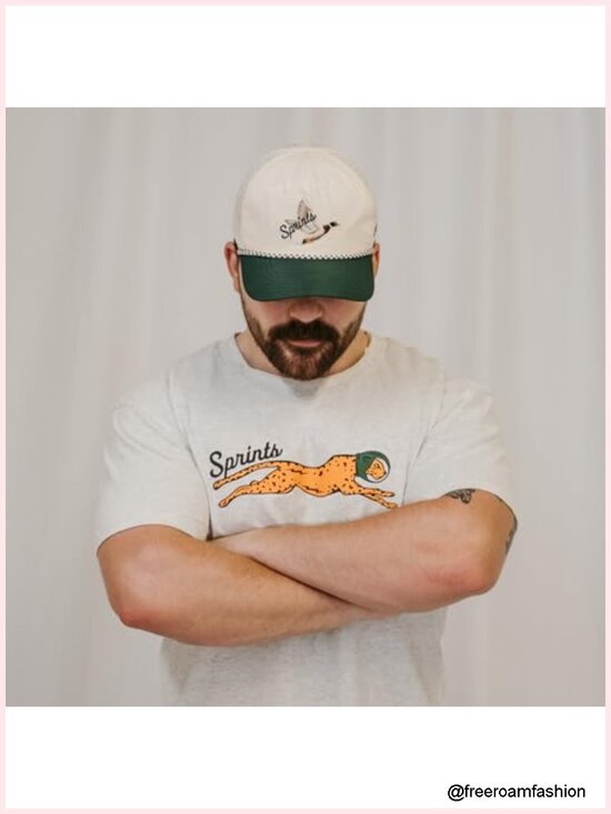 Semi-Structured Snapback Hat Lightweight Quick Dry Sport Hat Unisex
